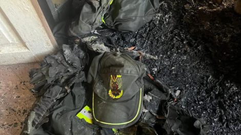Imagen de los destrozos