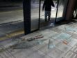 En la inspección se comprobó que los cristales Blíndex estaban rotos