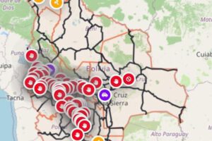 Este martes se registran 62 puntos de bloqueo a nivel nacional