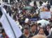 La marcha de los gremiales recorrió el centro paceño pidiendo soluciones