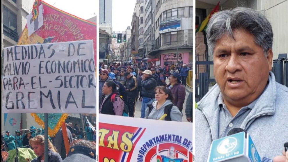 Gremiales y transportistas