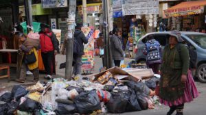 La basura se empieza a acumular en diversos puntos de La Paz