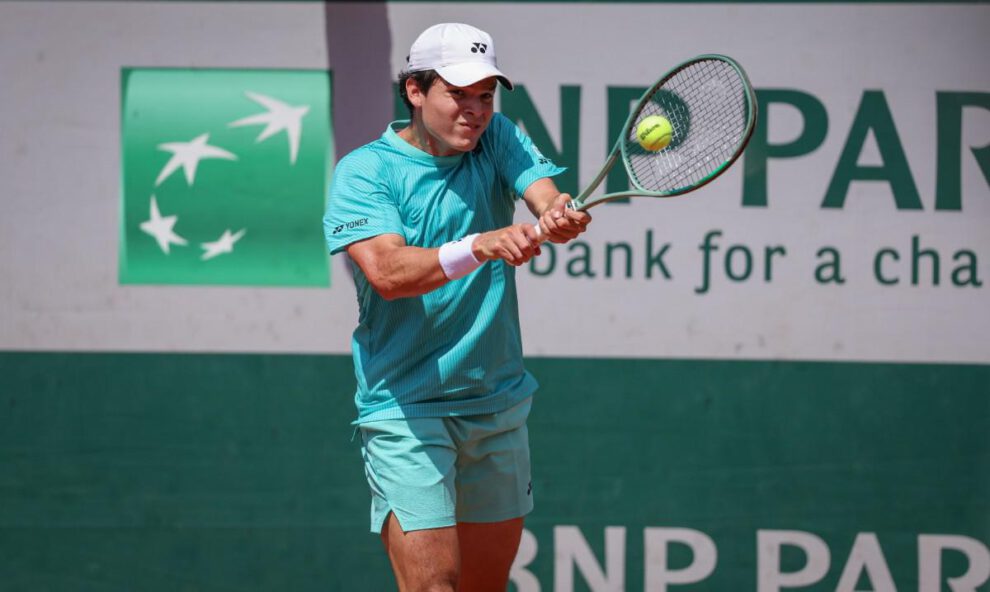 Roland Garros, Juan Carlos Prado tenista boliviano, Eliminado del torneo después de cuatro horas de juego