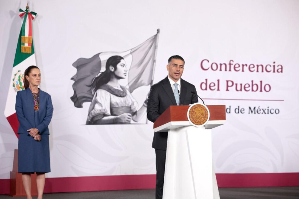 el secretario de Seguridad y Protección Ciudadana (SSPC) de México, Omar García Harfuch