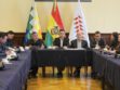 Representantes del Gobierno, el Legislativo y sectores sociales
