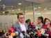 El diputado Muriel en conferencia de prensa