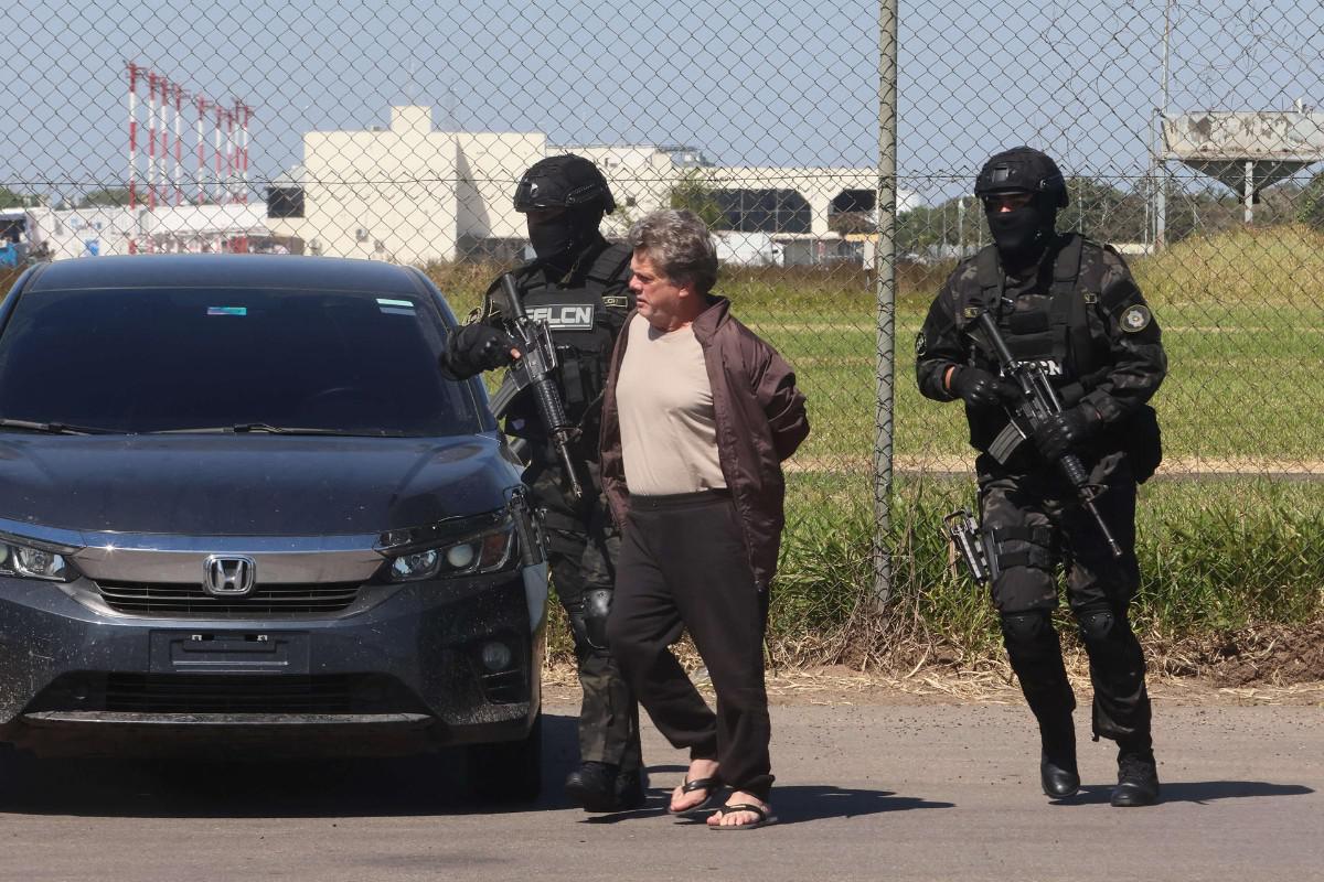 Palermo fue arrestado en la víspera por la fuerza antidrogas boliviana en la población oriental de Cotoca