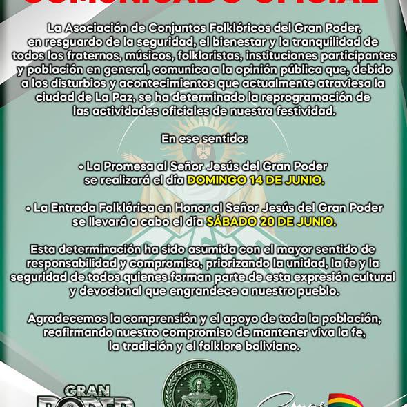 Comunicado