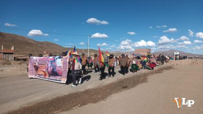 Marcha contra Presidencia