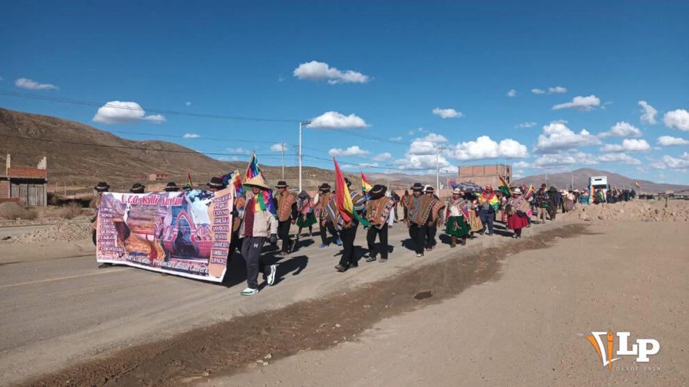 Marcha contra Presidencia