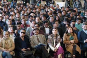 Asistentes al Consejo Económico y Social convocado por el Presidente Paz