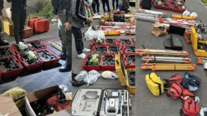 Dos exfuncionarios habrían usado equipos de topografía y GPS fuera de la alcaldía