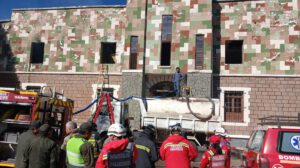 El incendio registrado en las instalaciones del cuartel fue finalmente controlado, evitando daños mayores