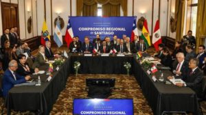 La reunión se desarrolló en la capital chilena, en medio de la creciente preocupación regional por la expansión del crimen organizado