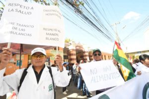 El Colegio Médico exige al Gobierno establecer diálogo con la COB