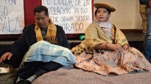 El diputado Rodolfo García y la senadora Ana María Crispín