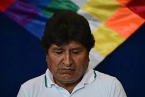 El expresidente Evo Morales