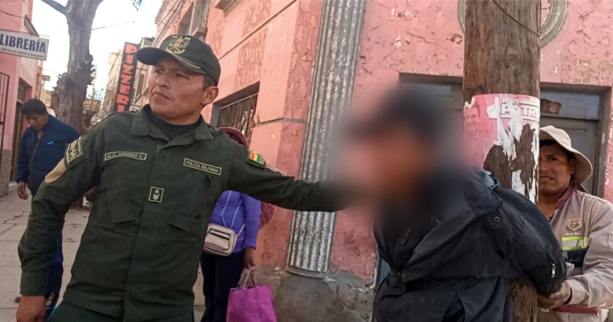 Imagen del acusado de robo