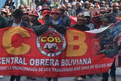 La Central Obrera Boliviana (COB) ha suspendido el Ampliado Nacional de Emergencia programado para hoy