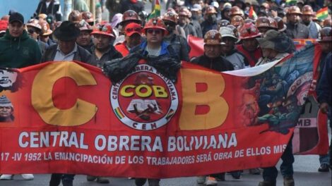 La Central Obrera Boliviana (COB) ha suspendido el Ampliado Nacional de Emergencia programado para hoy