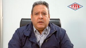El presidente de Yacimientos Petrolíferos Fiscales Bolivianos (YPFB), Sebastián Daroca