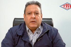 El presidente de Yacimientos Petrolíferos Fiscales Bolivianos (YPFB), Sebastián Daroca