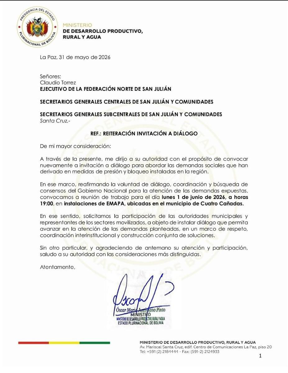 El Gobierno nacional busca negociaciones tras 18 días de bloqueos