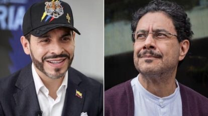 De la Espriella se ubicó en primer lugar con el 43,74%, seguido por Iván Cepeda, con el 40,90% (9.687.508 votos)