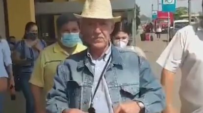 José Luis Camacho Parada solicitando declarar en Santa Cruz