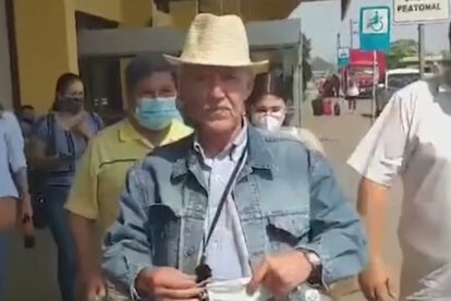 José Luis Camacho Parada solicitando declarar en Santa Cruz