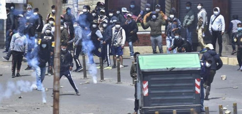 Conflicto cocalero en La Paz