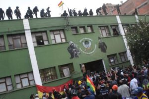 Motín policial en Cochabamba