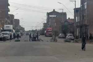 Conflicto transporte Oruro