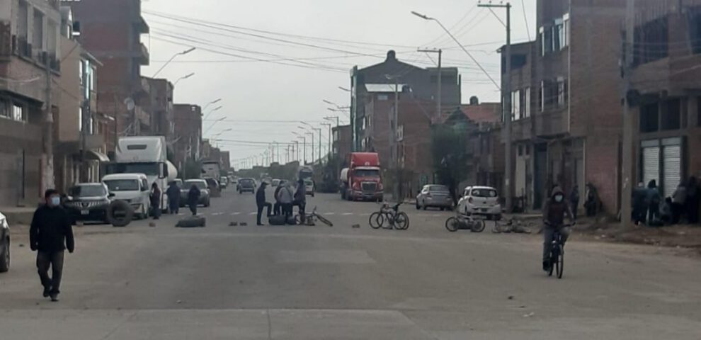 Conflicto transporte Oruro