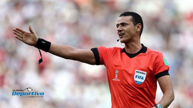 Wilmar Roldán árbitro del partido Ecuador-Bolivia