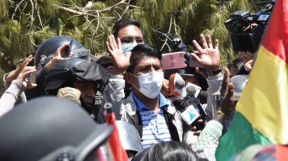 Arnold Alanez denuncia violencia en Adepcoca