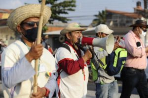 Marcha indígena de tierras bajas en Santa Cruz
