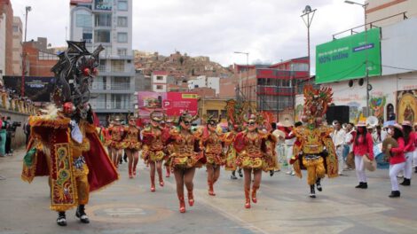 Diabladazo Patrimonial en defensa de la diablada orureña