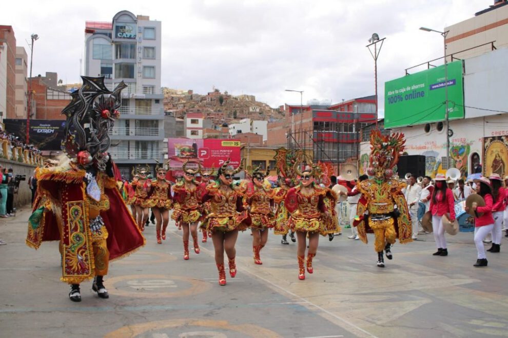 Diabladazo Patrimonial en defensa de la diablada orureña