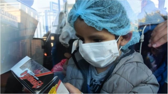 Covid-19 en niños reportados en Punata