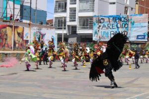 Diabladazo en el Carnaval de Oruro