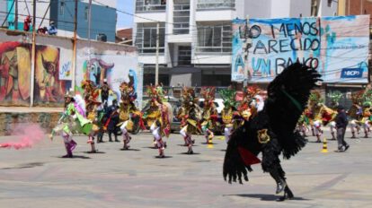 Diabladazo en el Carnaval de Oruro