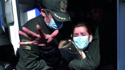 Detención preventiva de Jeanine Añez