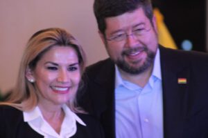 Jeanine Añez y Doria Medina, en otros tiempos, como candidatos