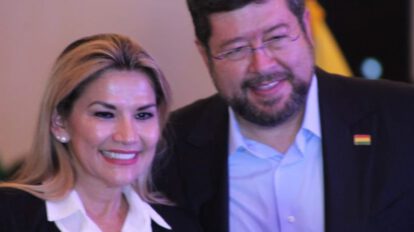 Jeanine Añez y Doria Medina, en otros tiempos, como candidatos