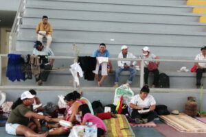 Diálogo marcha indígena en Santa Cruz