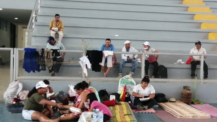 Diálogo marcha indígena en Santa Cruz