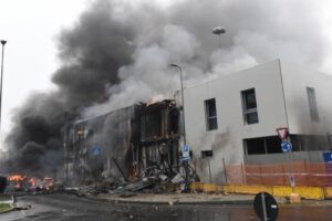 Accidente de avión en Milán