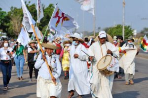 Marcha indígena en Santa Cruz