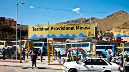 Terminal de Minasa reinicia sus actividades tras los enfrentamientos entre cocaleros y la Policía
